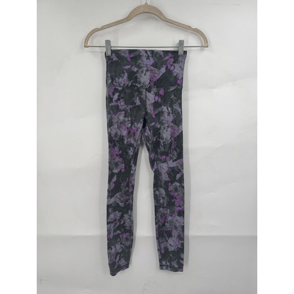 Lululemon Align 25" High Rise Legging Women 2 Purple Cropped Athletic